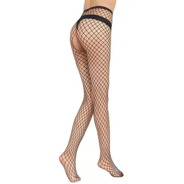 Forbidden Access Open - Crotch Fishnet Bodystocking