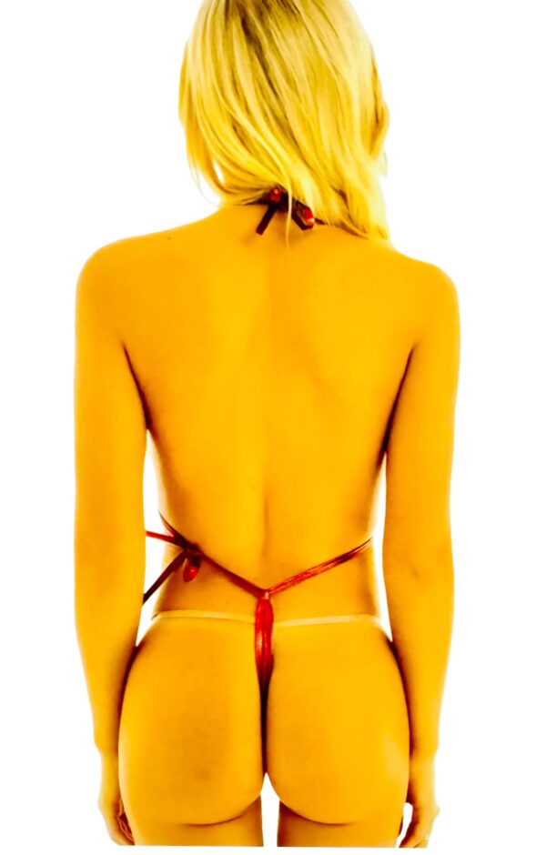 Red Dominion Extreme Fetish Cut - Outs