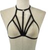 Nocturne Goth Harness Crop Top