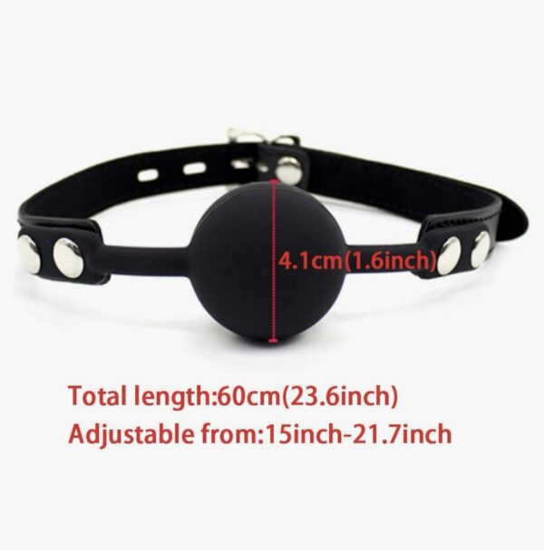 Quietly Yours Sillicon Ball Gag