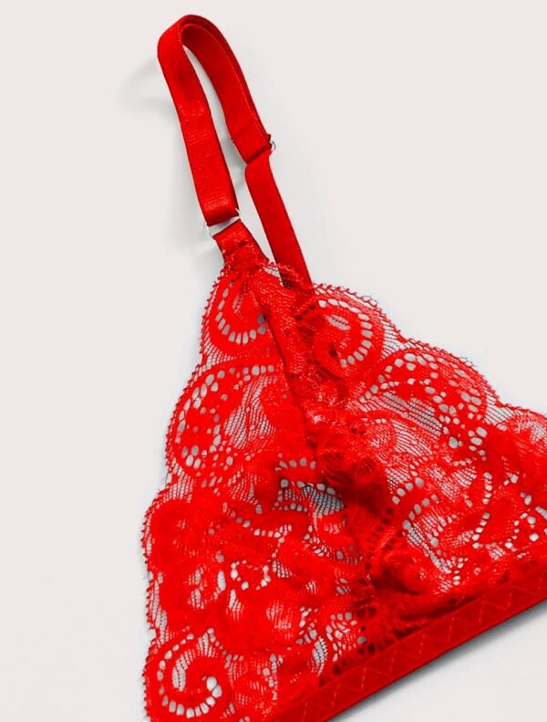 Unholy Ruby Sheer Lace Set