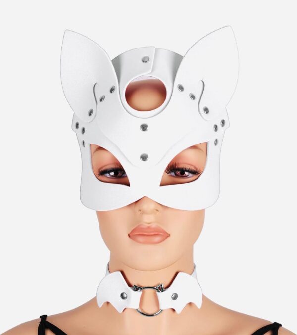 Shadow Kitty PU Learher Roleplay Mask