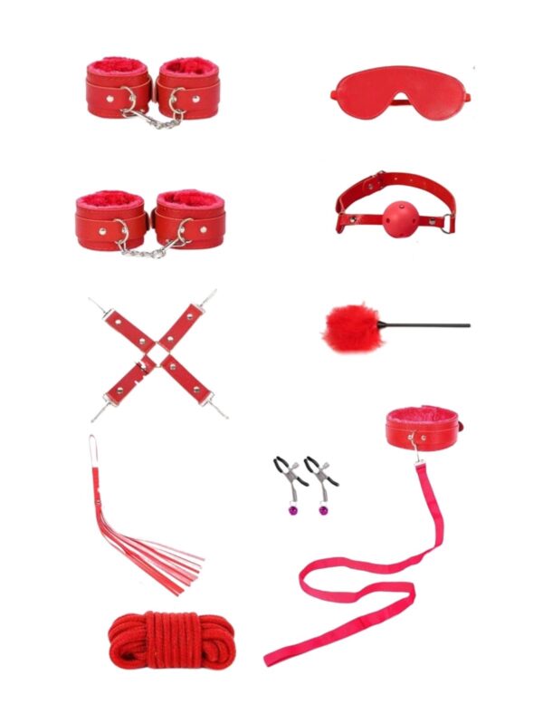 Chain of Trust Red 11 piece Roleplay Set