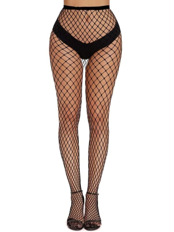 Forbidden Access Open - Crotch Fishnet Bodystocking