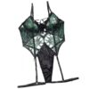 Emerald Noire Corset Bodysuit