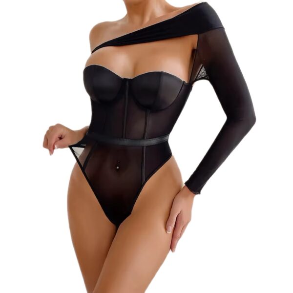 copy_0dce99e9-6675-4aad-b670-ea5edbf84004 Bella Black Asymmetry Bodysuit