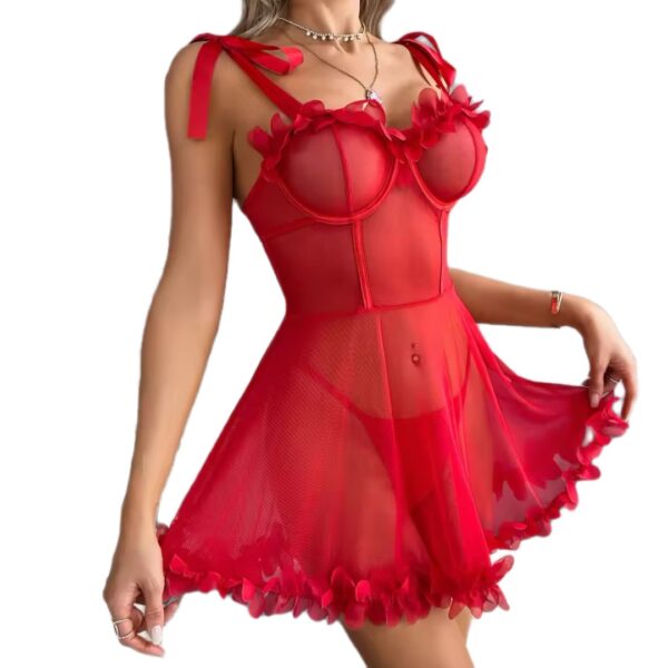 Red Romance Chemise