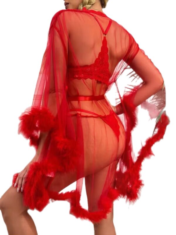 Scarlet Siren Mini Sheer Wrap