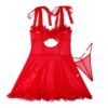 Red Romance Chemise