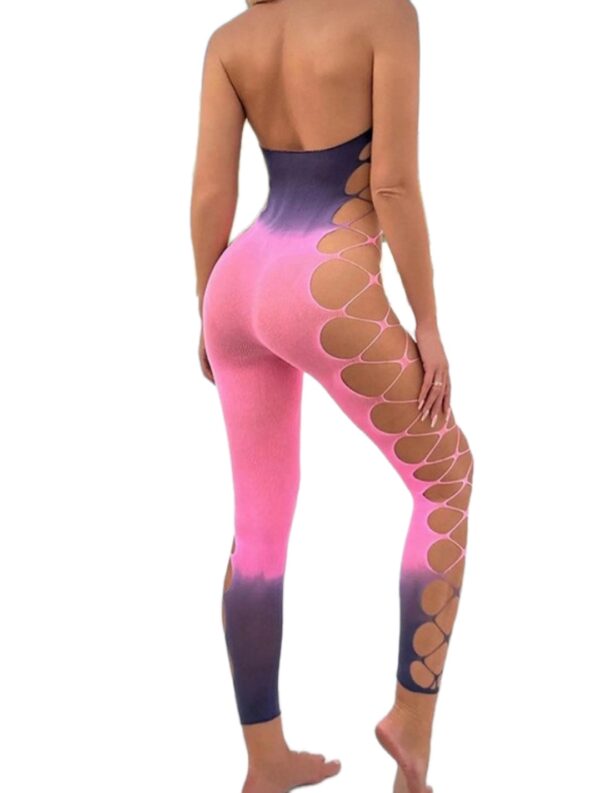 Electric Eclipse Cut-Out Bodystocking