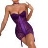 Royal Amethyst Seduction Lingerie Set