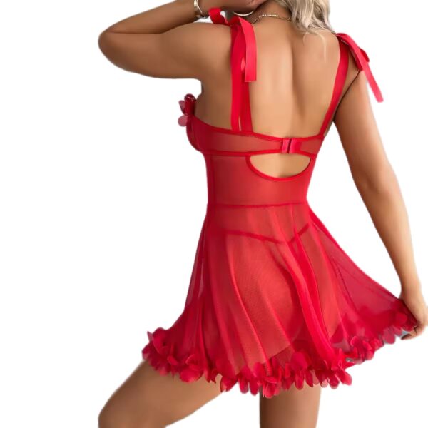 Red Romance Chemise