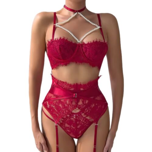 Valencia Pearl Garter Set