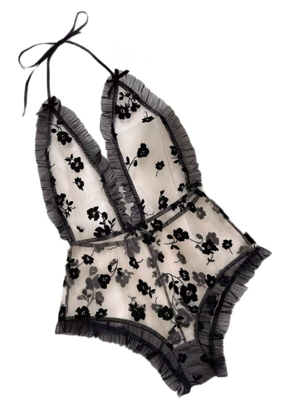 Aurelie Bloom Lace Romper