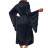 Black Muse Lace Robe