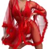 Scarlet Siren Mini Sheer Wrap