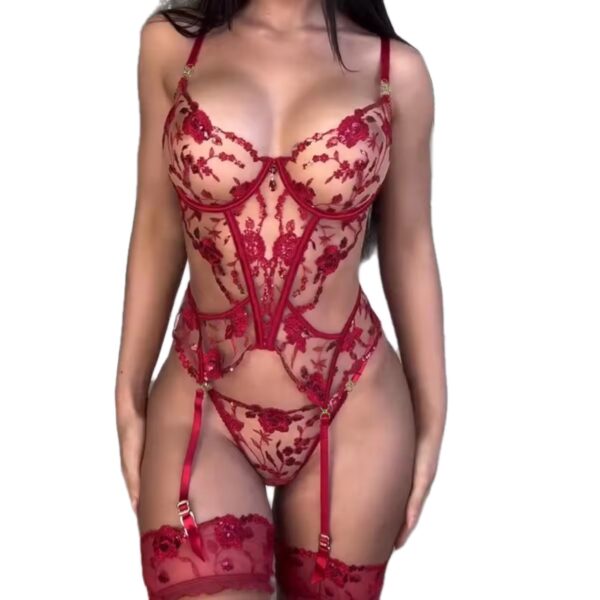 Kate Scarlet Corset Set