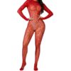 Lady in Red Lace Body Stocking