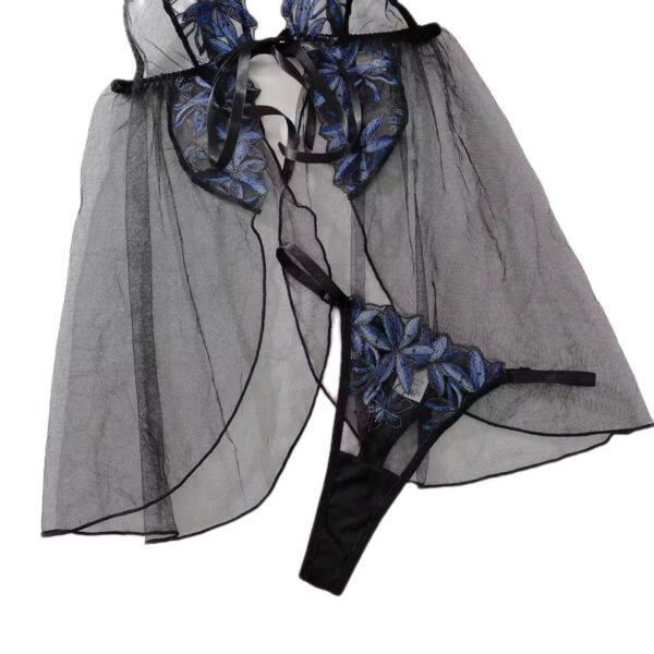 Blue Eclipse Lingerie Set
