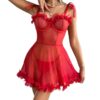 Red Romance Chemise
