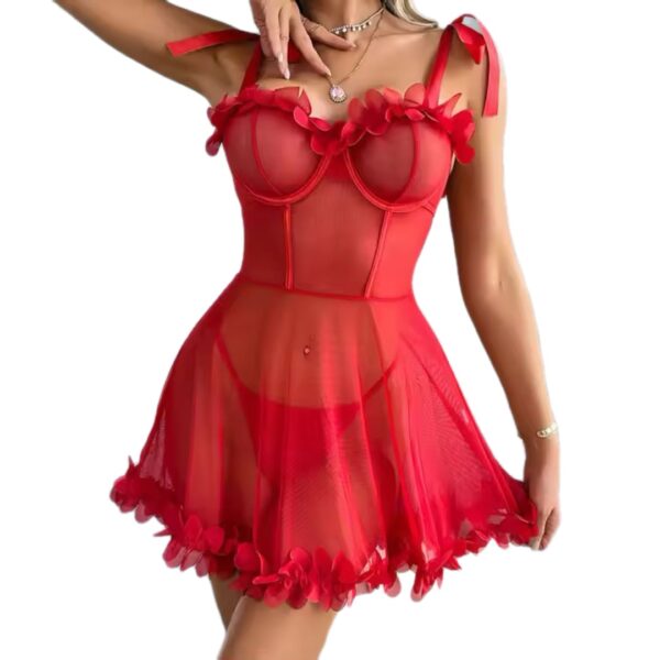 Red Romance Chemise