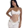 Celeste Whisper Lace Chemise