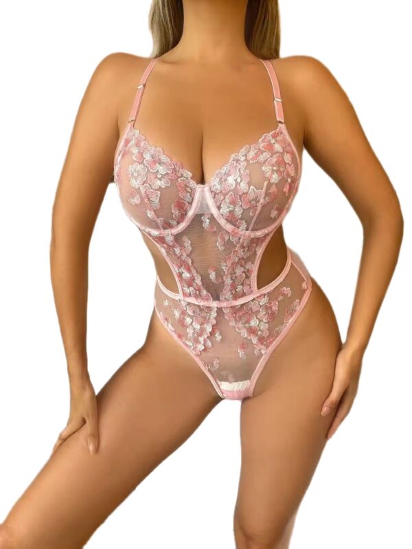 Rosé Fleur Contour Bodysuit