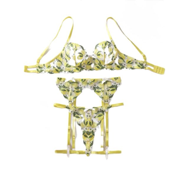 Zesté Floral Garter Set