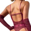 copy_a4e947cf-2490-4129-aacd-9245b714b99b Burgundy Dominion Harness Bodysuit Set