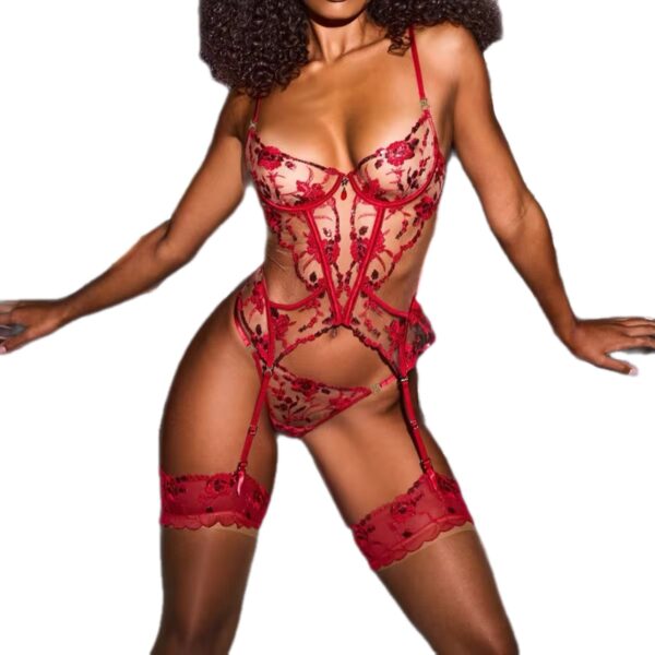 Kate Scarlet Corset Set