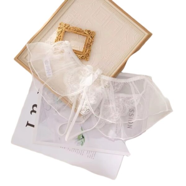 Ethereal Lace Ruffle Panty