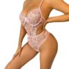 Rosé Fleur Contour Bodysuit