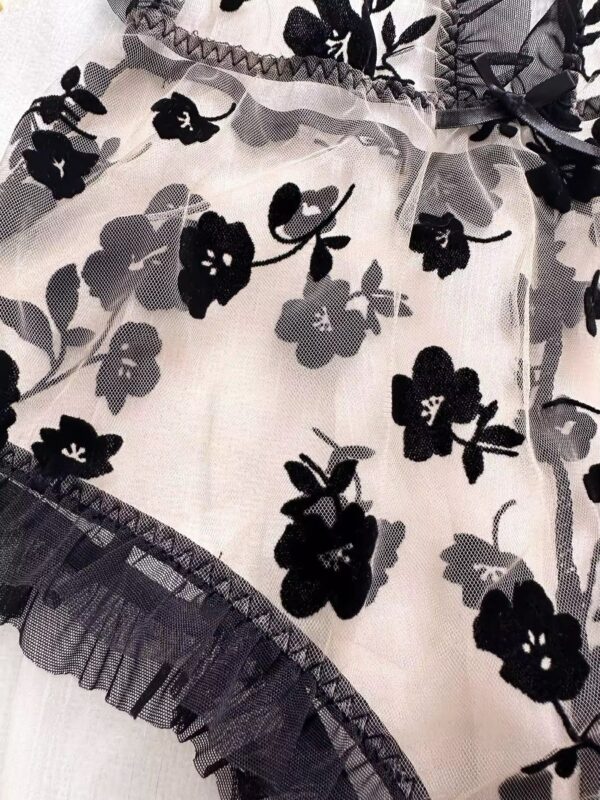 Aurelie Bloom Lace Romper