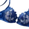 Blue Sky Floral Lingerie Set