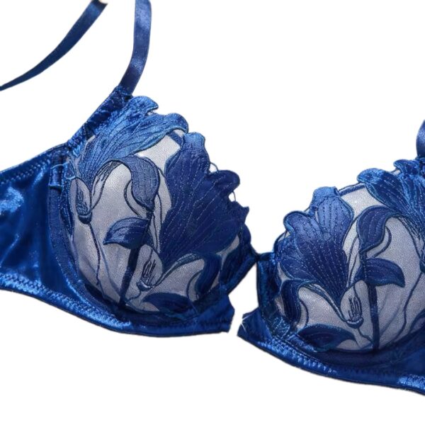Blue Sky Floral Lingerie Set