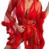 Scarlet Siren Mini Sheer Wrap