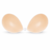 Strapless V cut Plunge Bra - Ivory