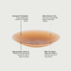 Silicon Nipple Covers - Coffee