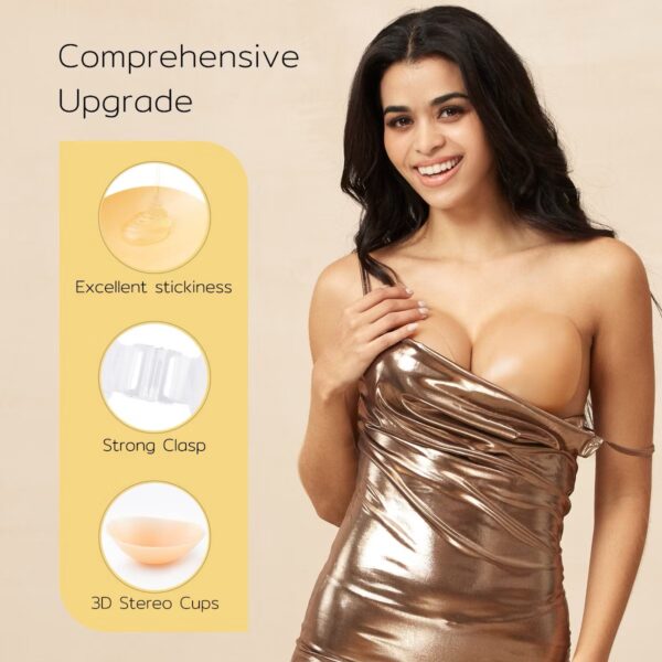 img_2560-4 Strapless V Cut Plunge Bra - Caramel