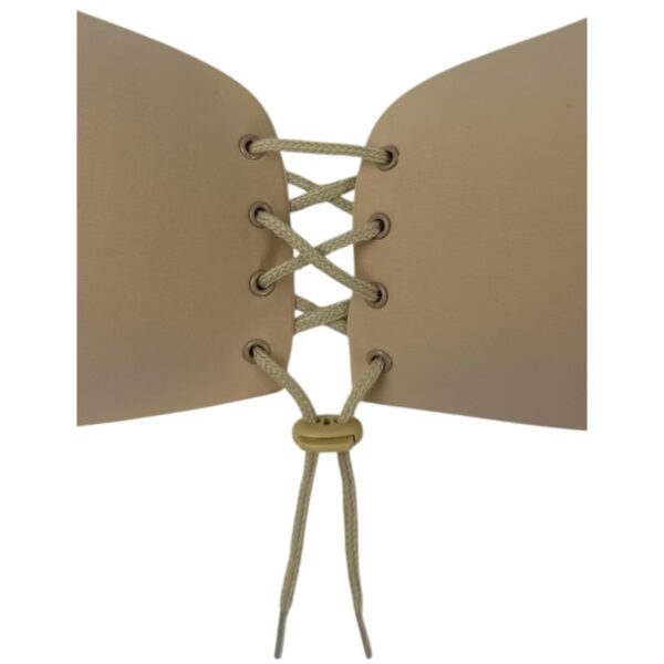 Adhesive Push Up Wing Bra - Dark Beige