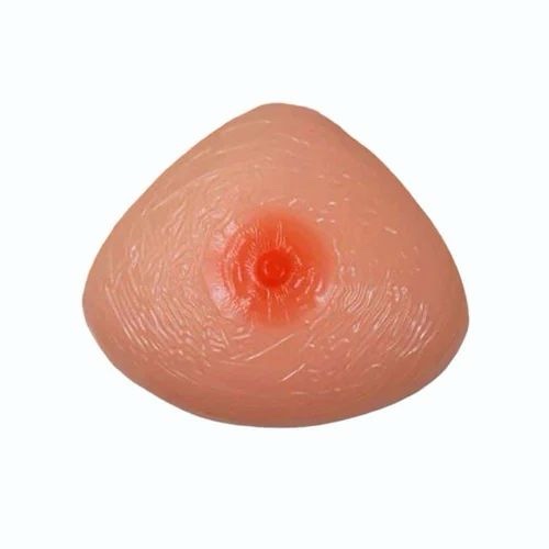 Non Adhesive Triangle Silicone Prosthetic Breast- Left side