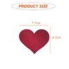 Love Hearts Nipple Pastries- Black
