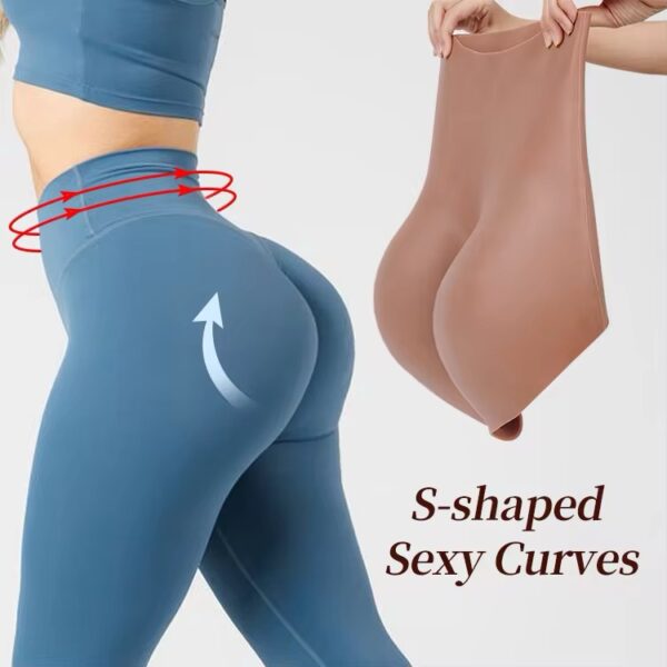 BootyForm Silicone Enhancer Shorts- Nude