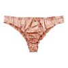 Satin Frill 4 Colour Briefs Set