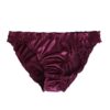 Satin Frill 4 Colour Briefs Set