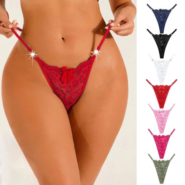 Seven Nights Lace Thongs Collection