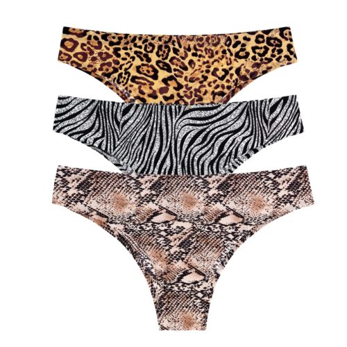 Multicolor Low Rise Printed Brief 3 Piece Pack