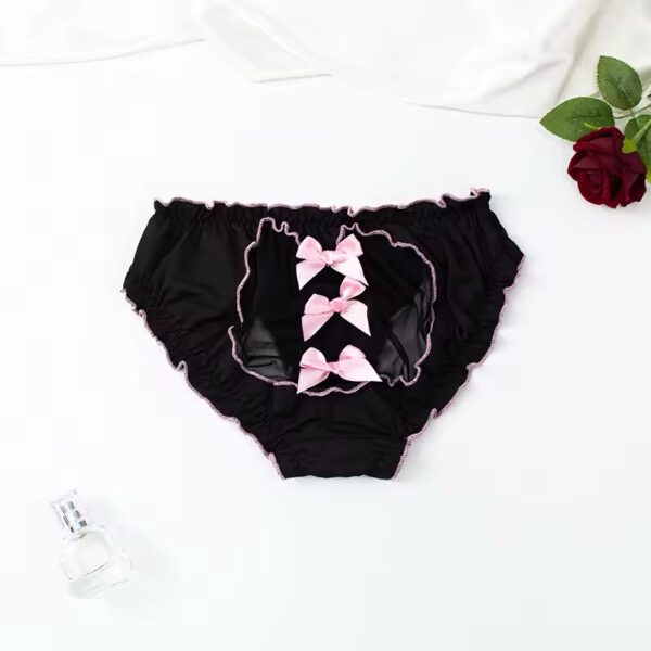 img_3057 Blush Bow Fantasy Open Panty