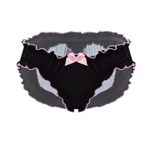 Blush Bow Fantasy Open Panty