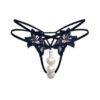 Luna Floral Pearl Thong